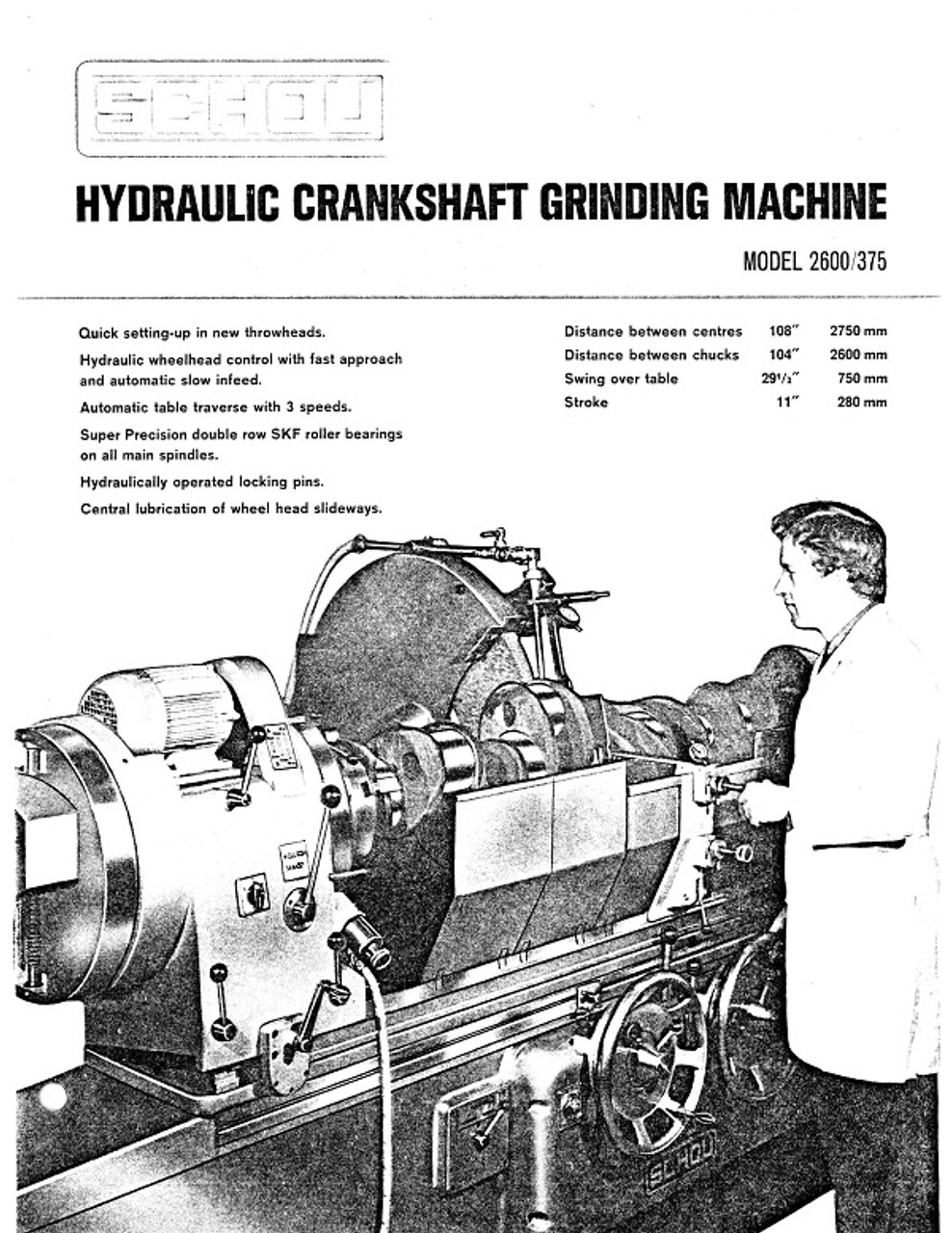 Schou Model 2600-375 Flier