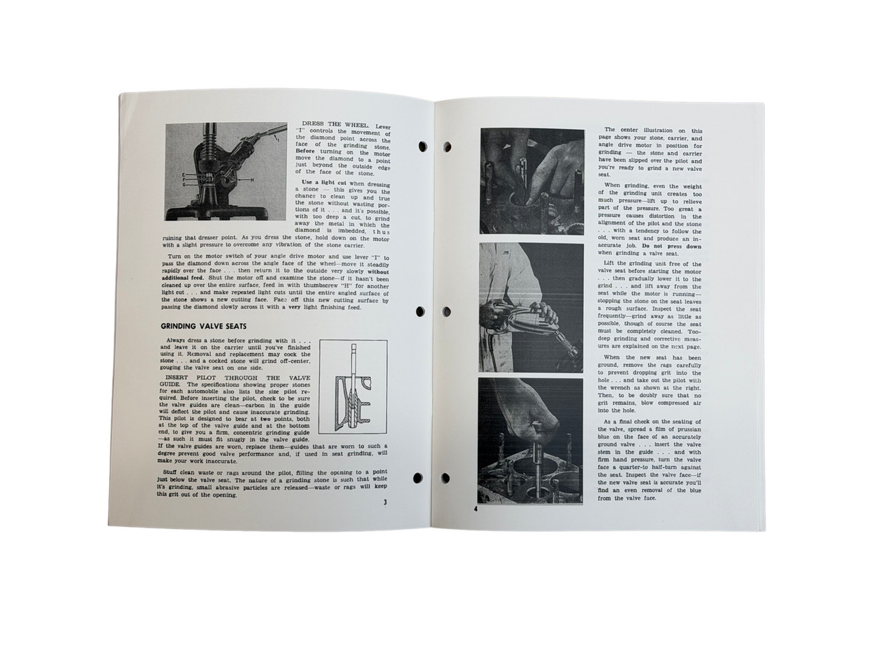 Skill / Snap On Valve Seat Grinder Manual