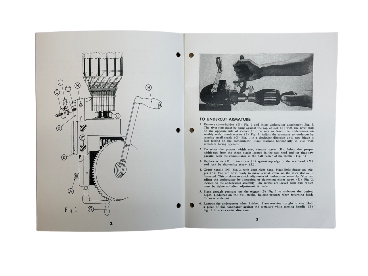 Blue Point Armature Reconditioning Tool Manual