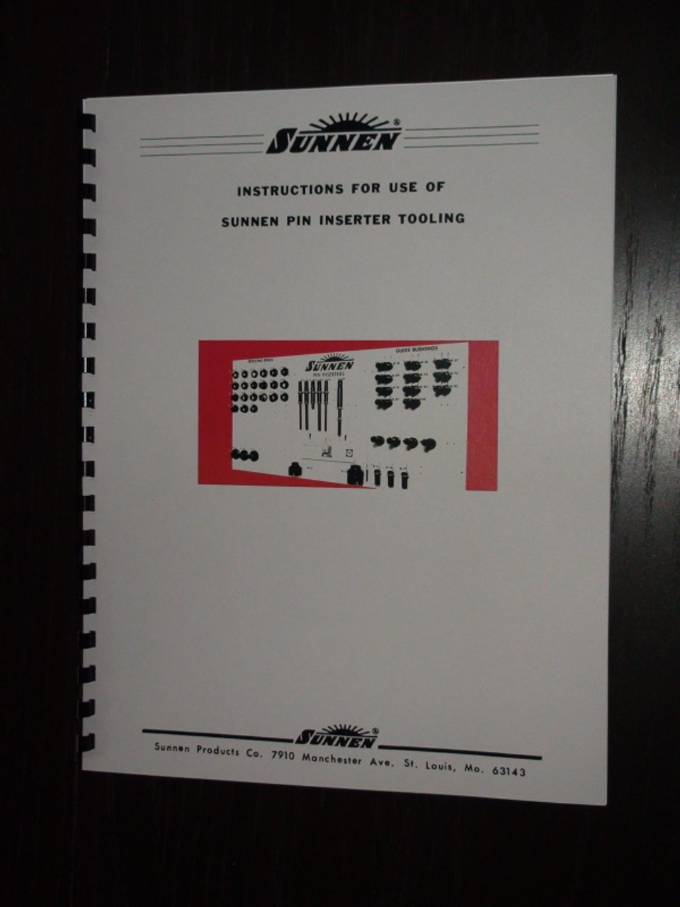 Sunnen Model B500 Instructions