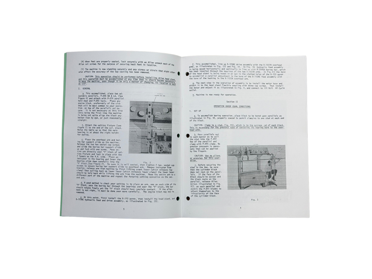 Sunnen Model TA-14 Line Boring Machine Manual