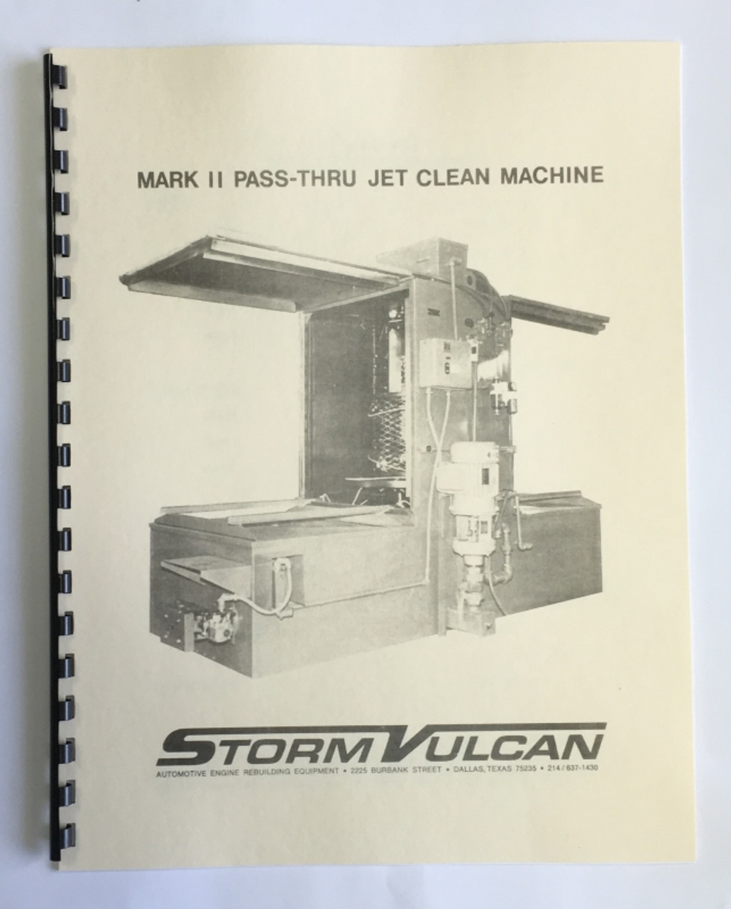 Storm Vulcan Mark II Manual