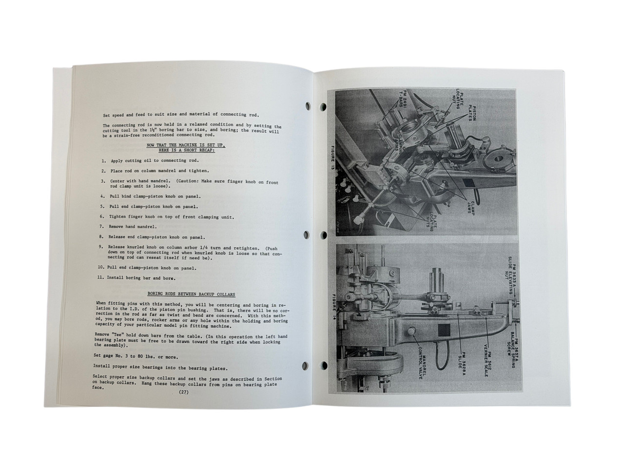 Tobin Arp Model PM 1750 1900 & 2500  Rod Boring Machine Manual
