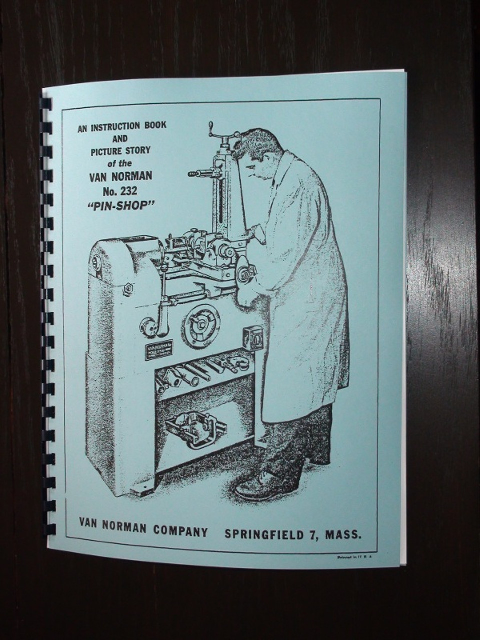 Van Norman Model 232 Manual