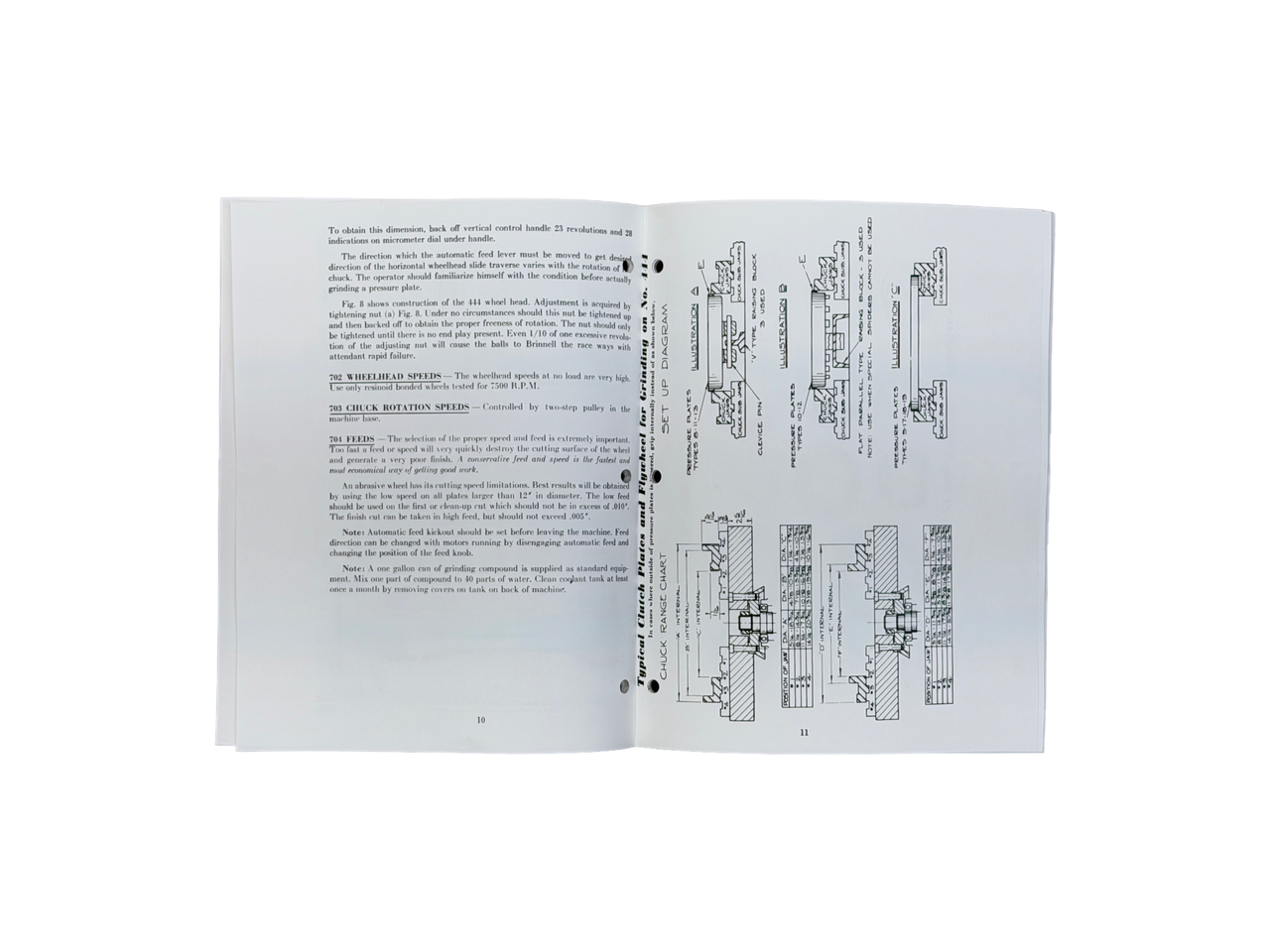 Van Norman Model 444 Flywheel Grinder Instruction Manual