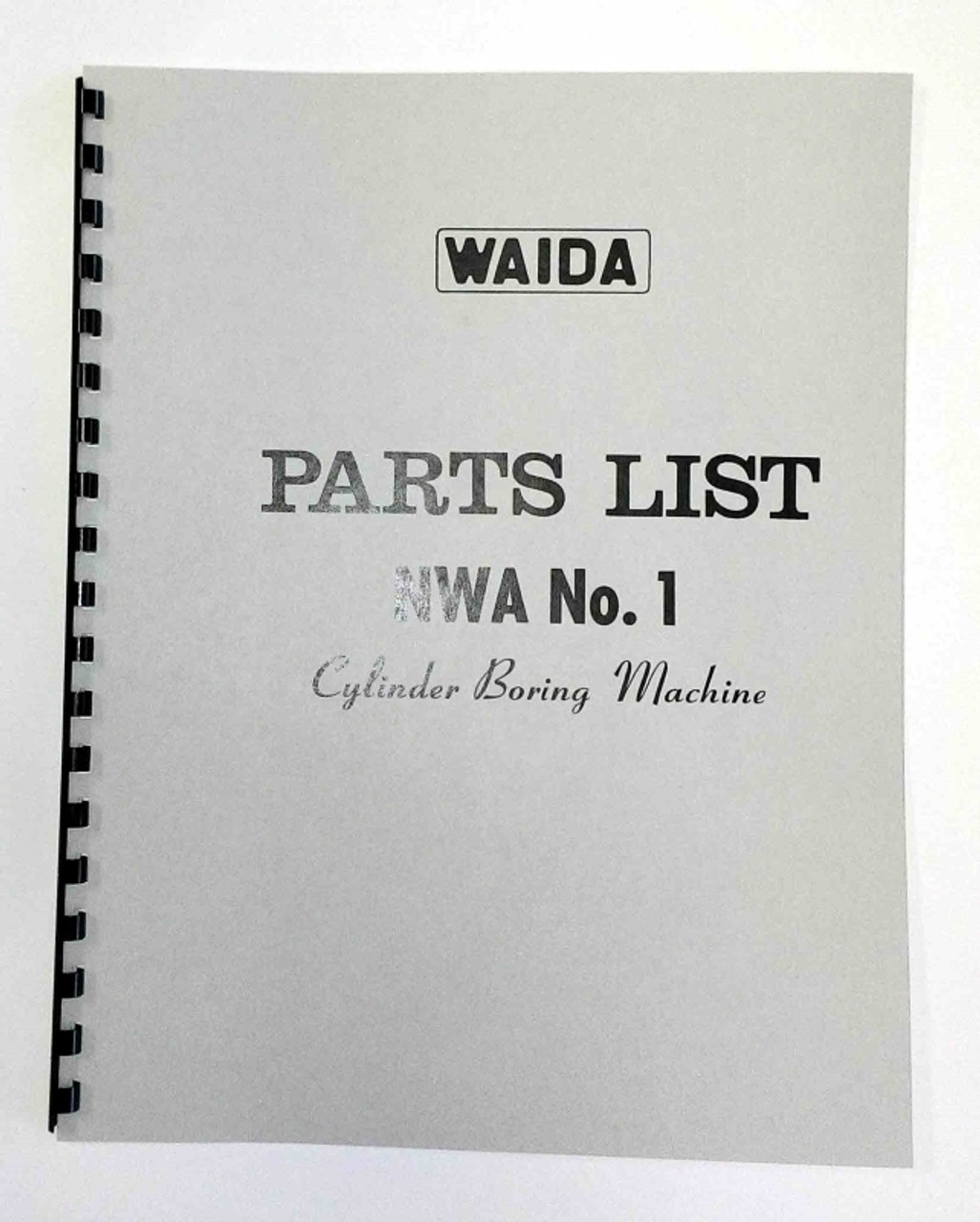 Waida Model NWA No 1 Manual