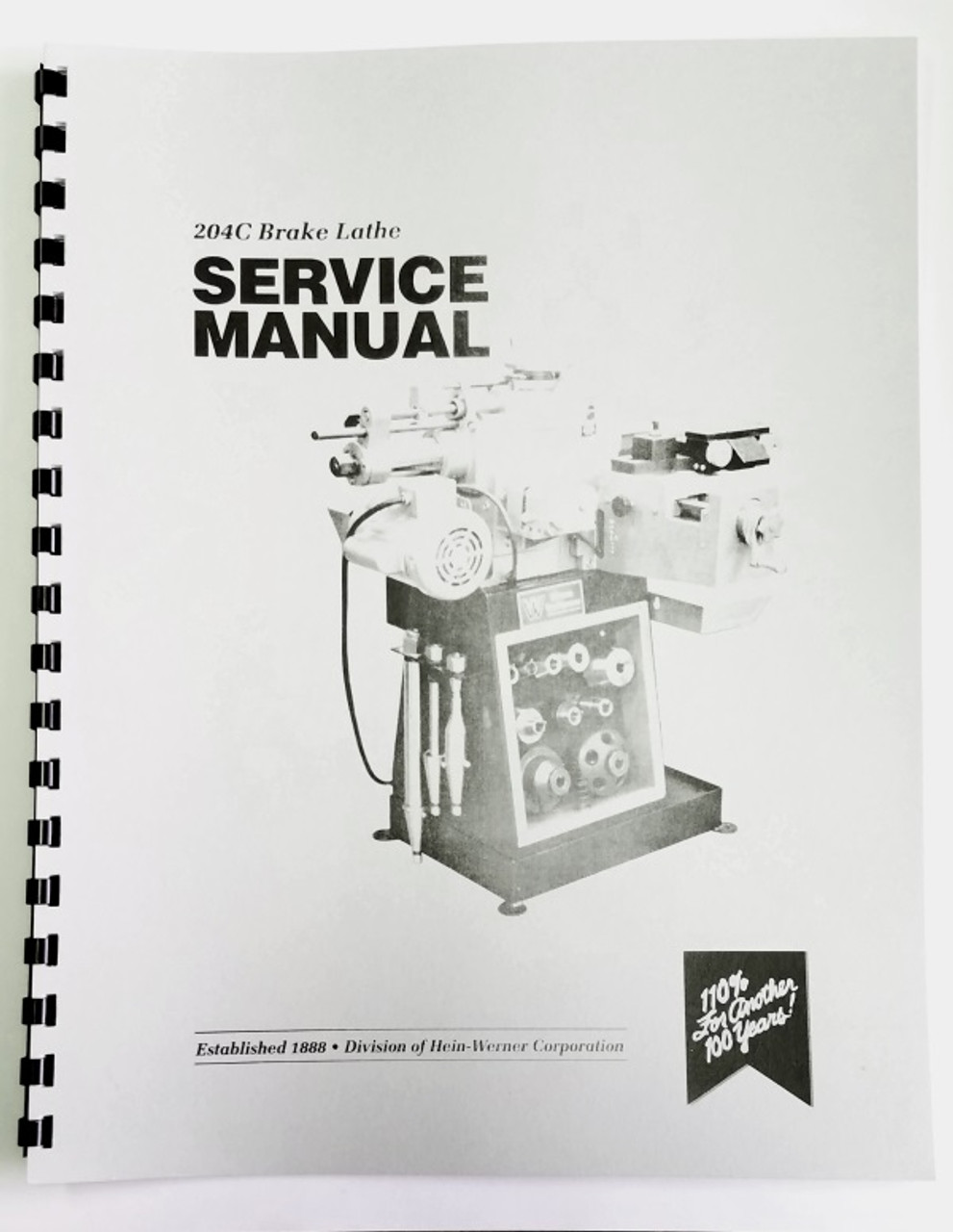 Winona Van Norman Model 204C Manual