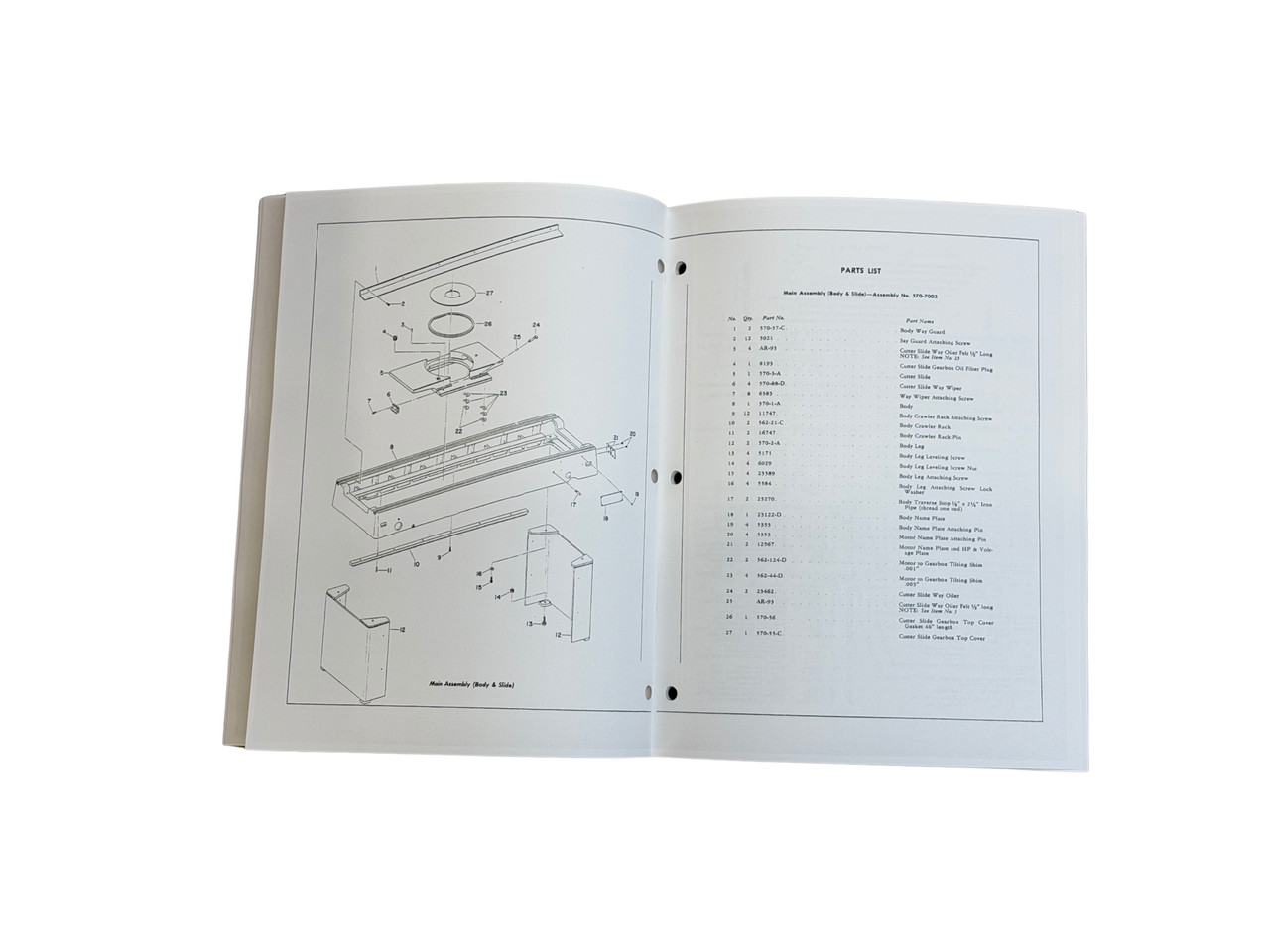 Winona Van Norman Model 570 Rotary Broach Manual