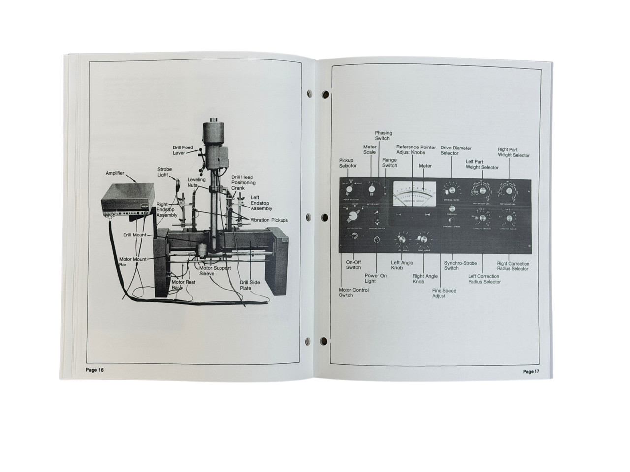 Winona Van Norman Model AD-500  Crankshaft Balancer Manual