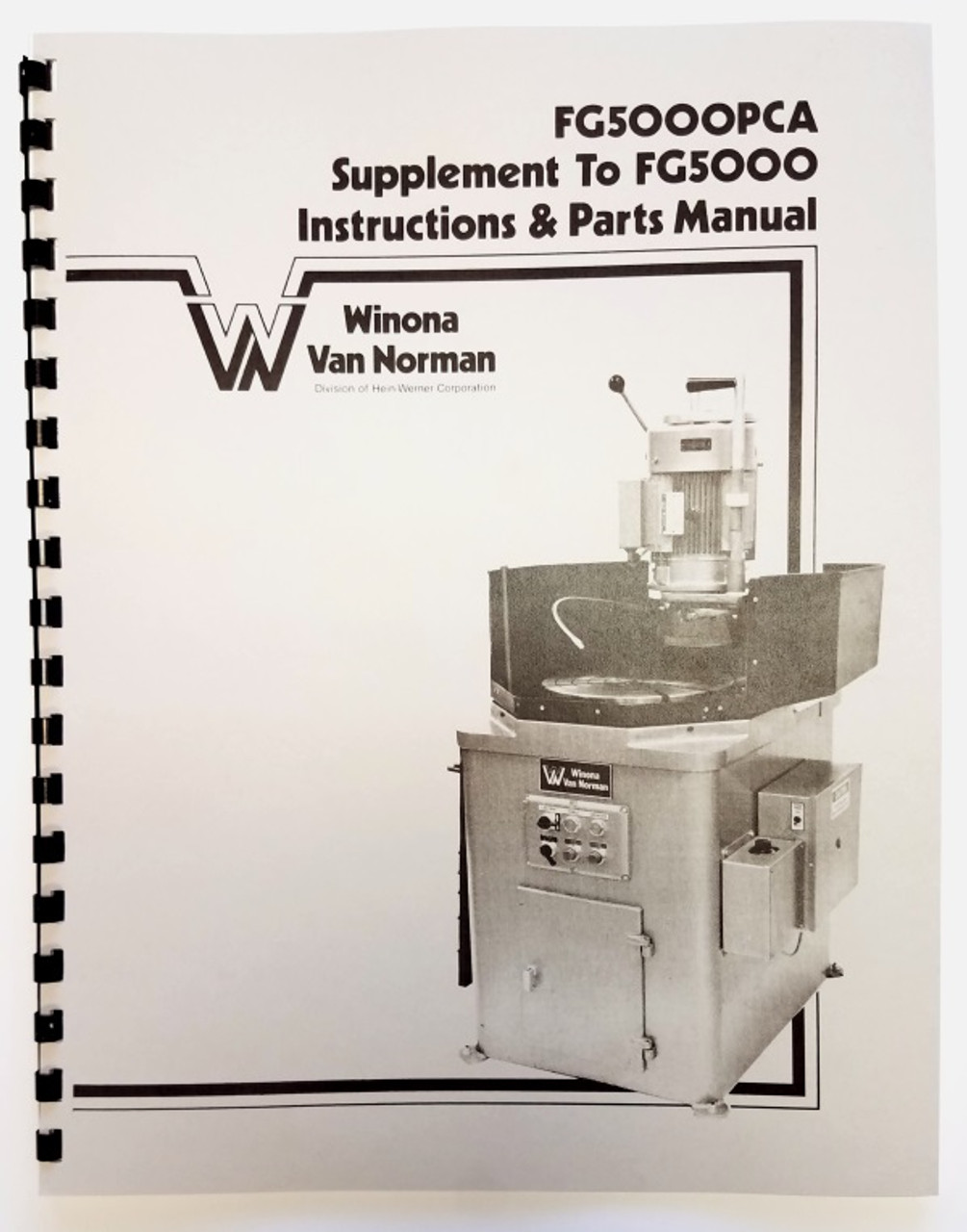 Winona Van Norman FG5000PCA Manual