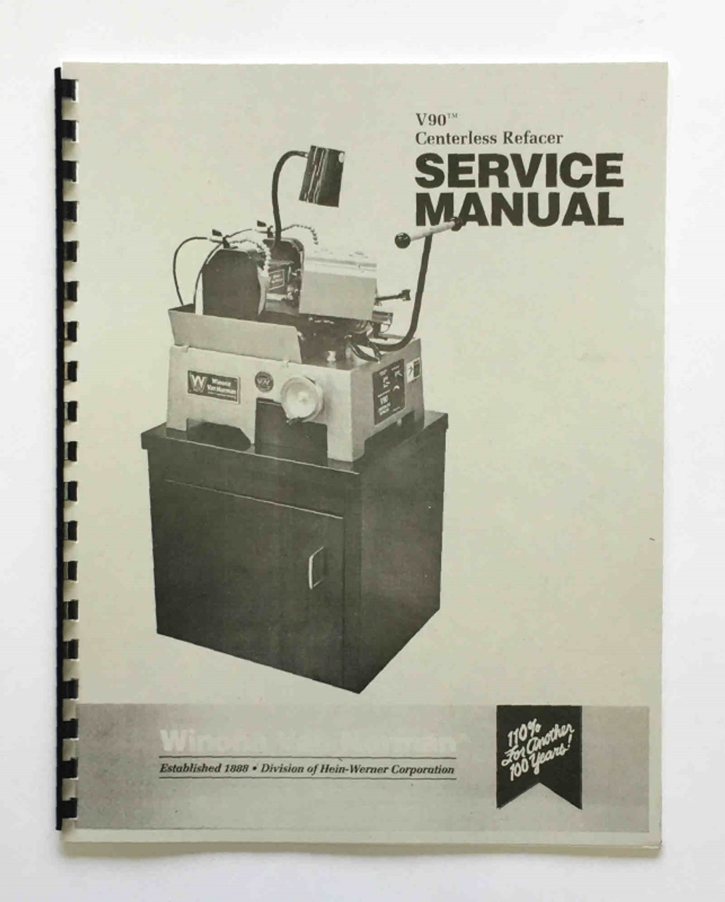 Winona Van Norman Model V90 Manual