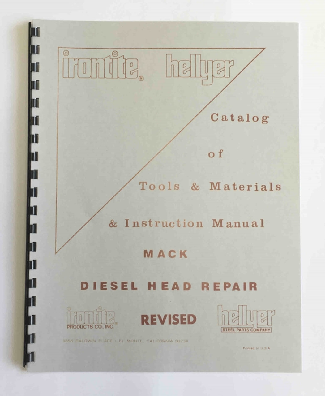 Irontite Mack Diesel Injector and Fire Ring Repair Manual