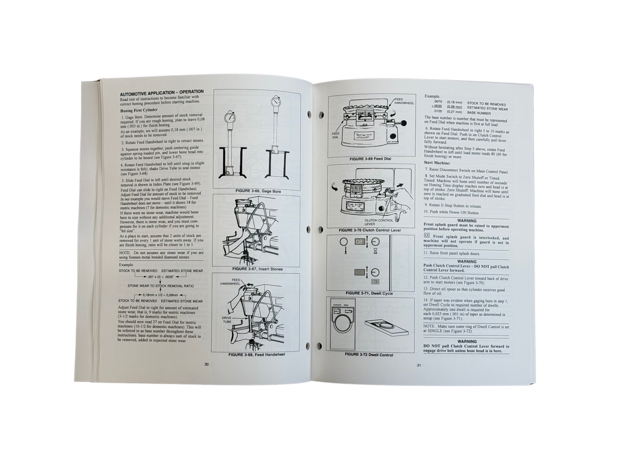 Sunnen Model CV-616 Cylinder Hone Instruction Manual - ICVA616F