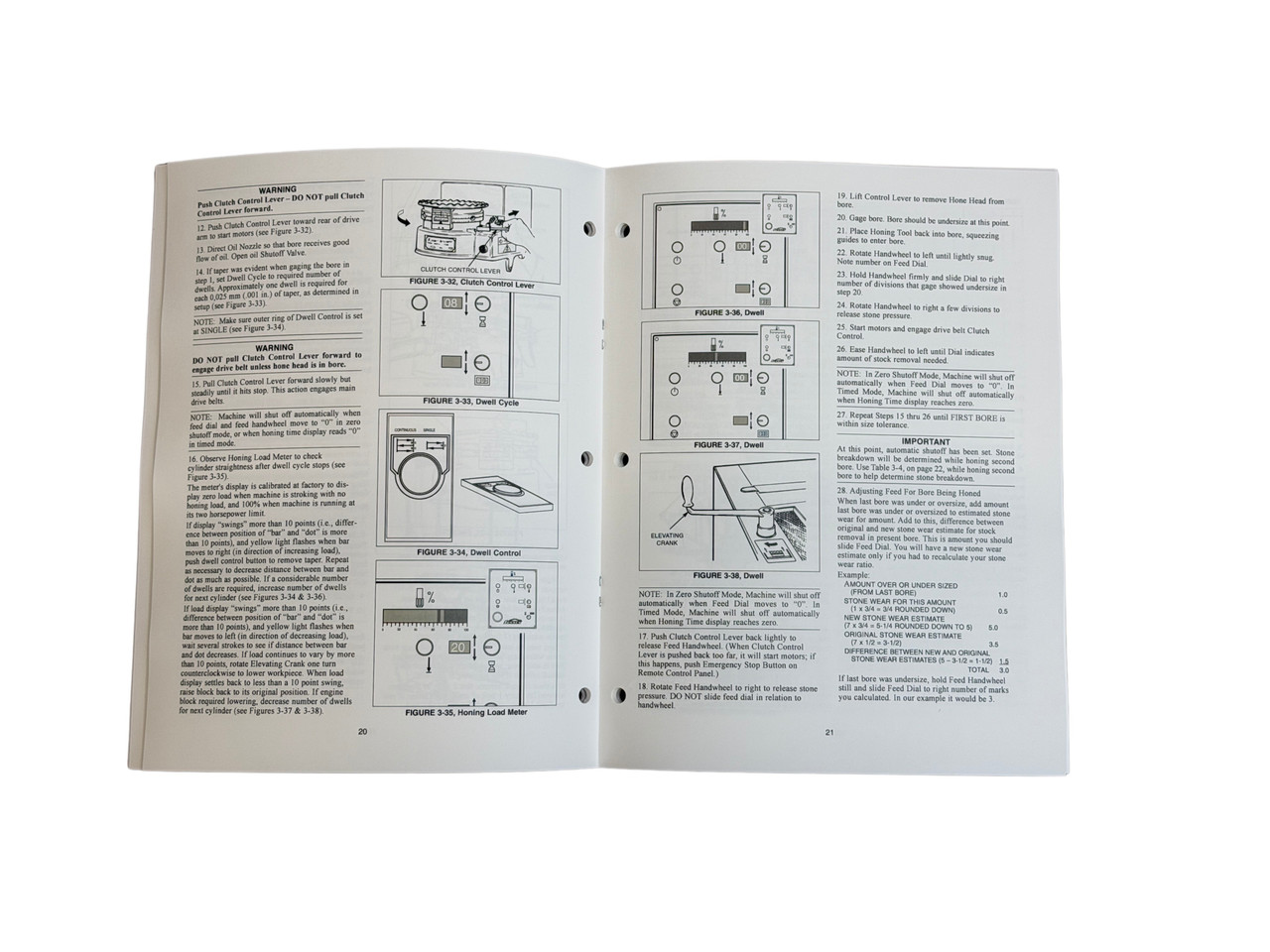 Sunnen Model CV-616 Cylinder Hone Instruction Manual - ICVA616F