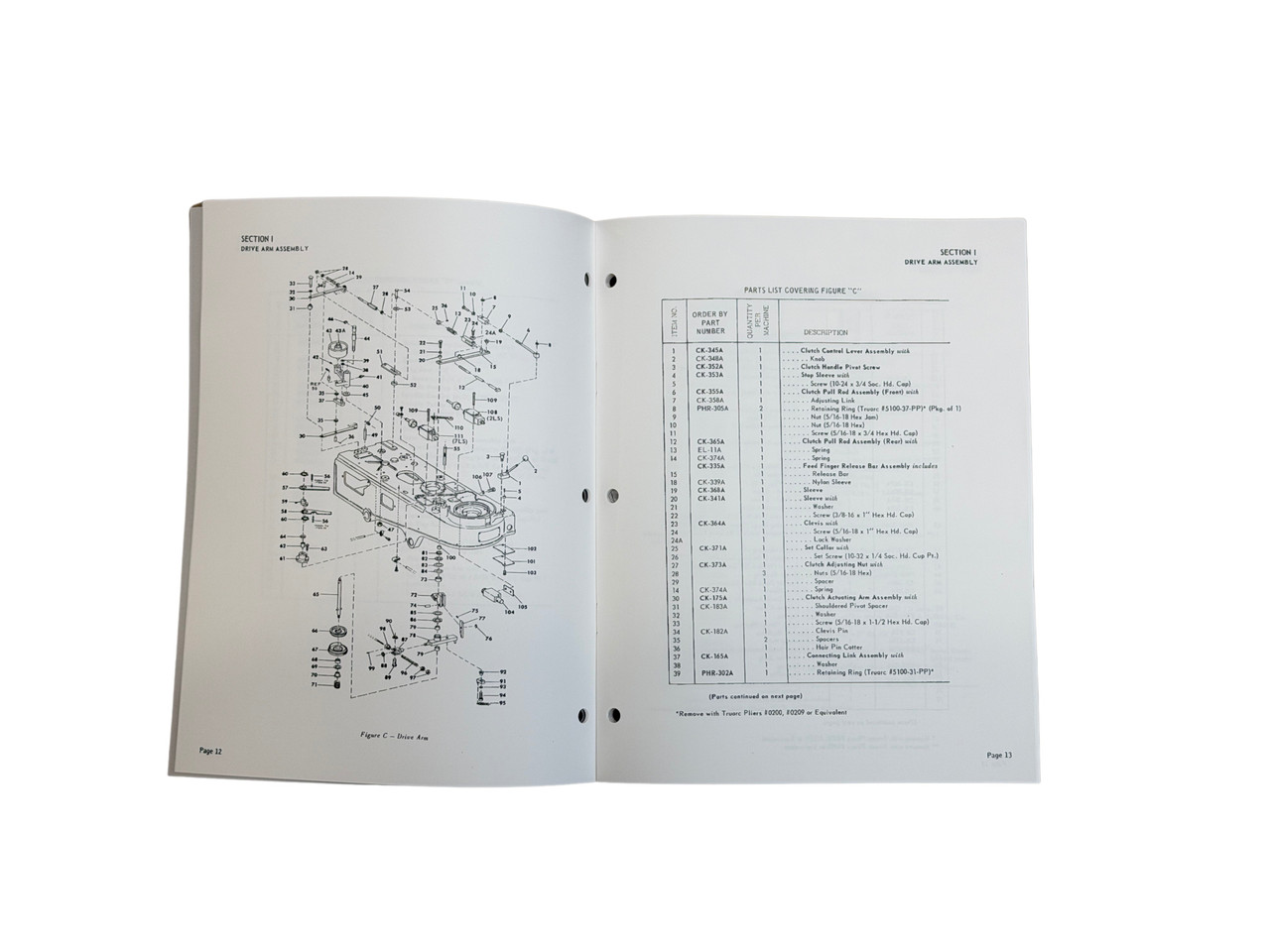 Sunnen Model CV-616 Cylinder Hone Parts Manual - XCV2616