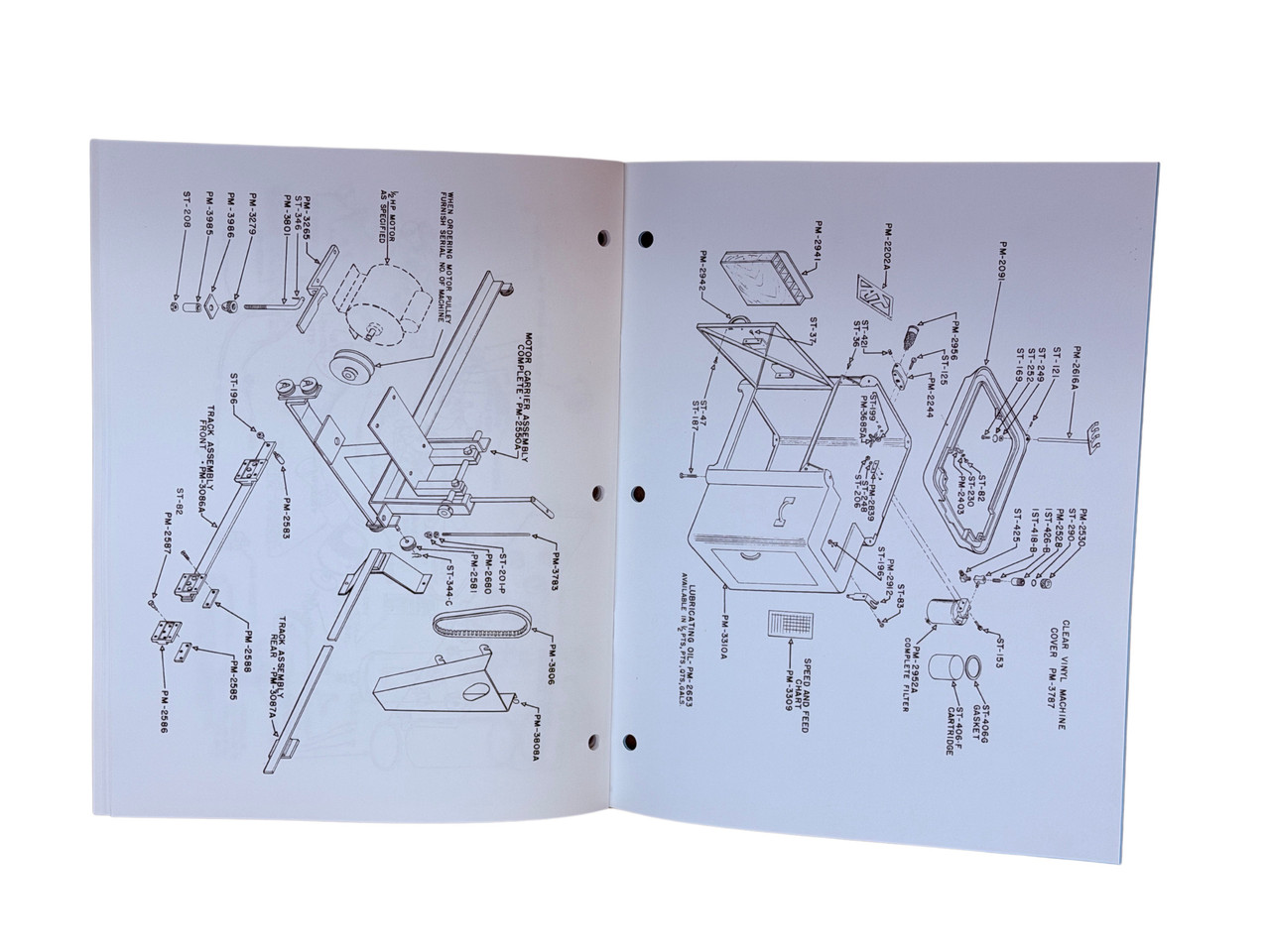 Tobin Arp Model PM Rod Boring Machine Parts Manual