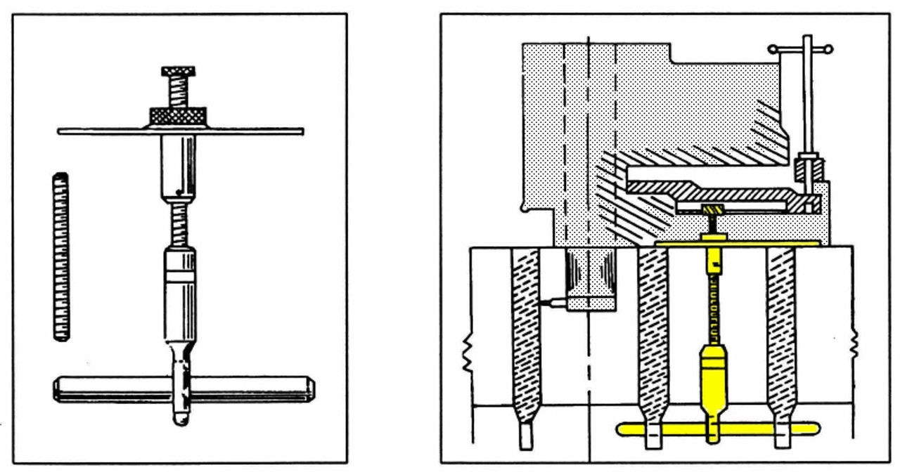 Anchor Assembly for Portable Boring Bar