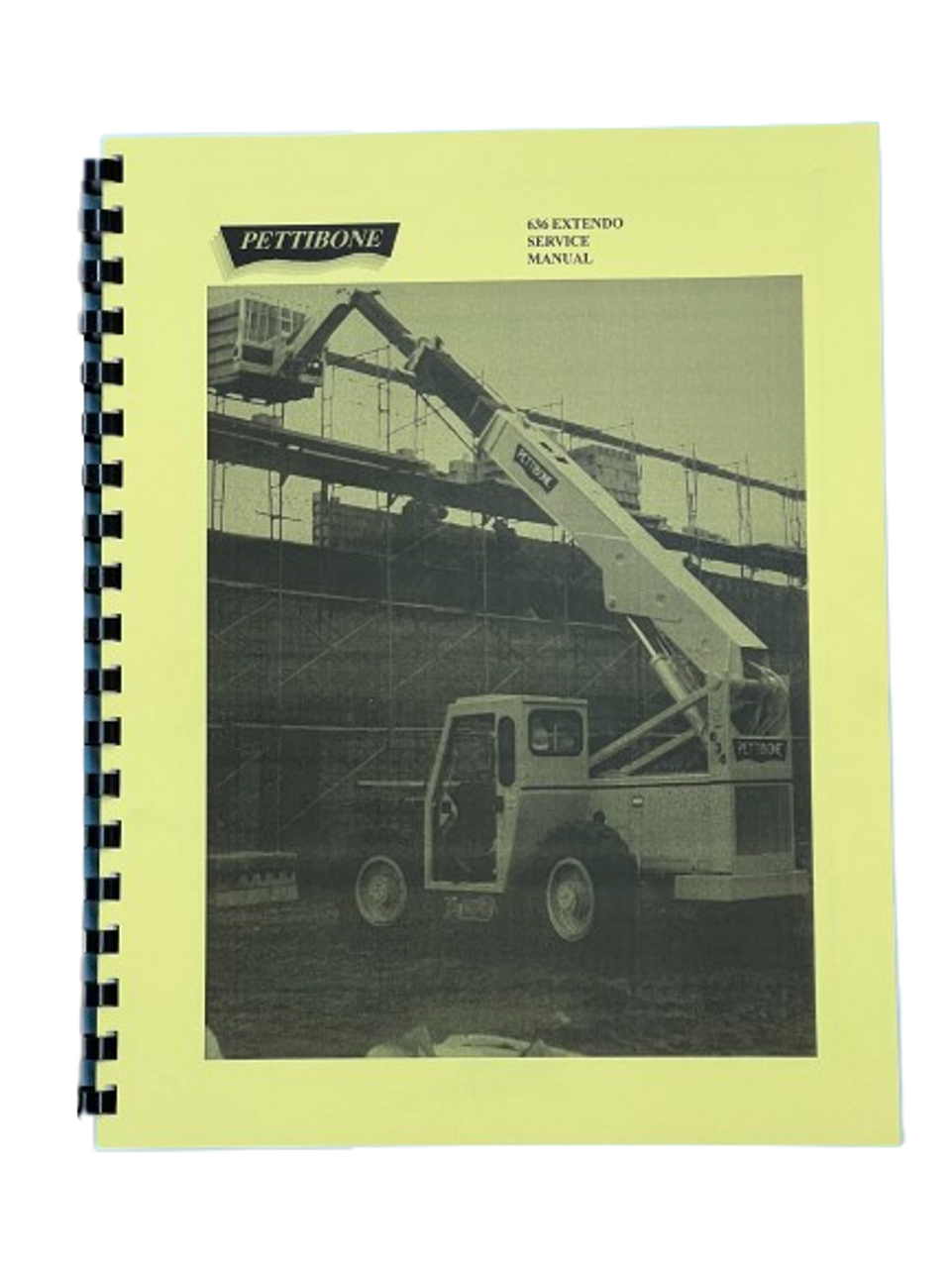 Pettibone 636 Forklift Service Manual