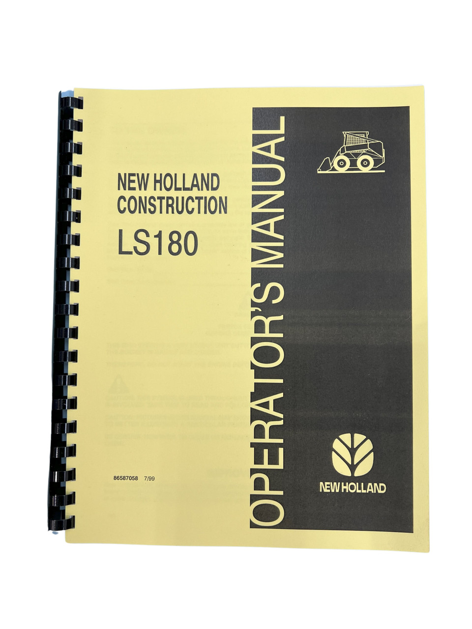 New Holland  LS180 Skid Loader Operators Manual