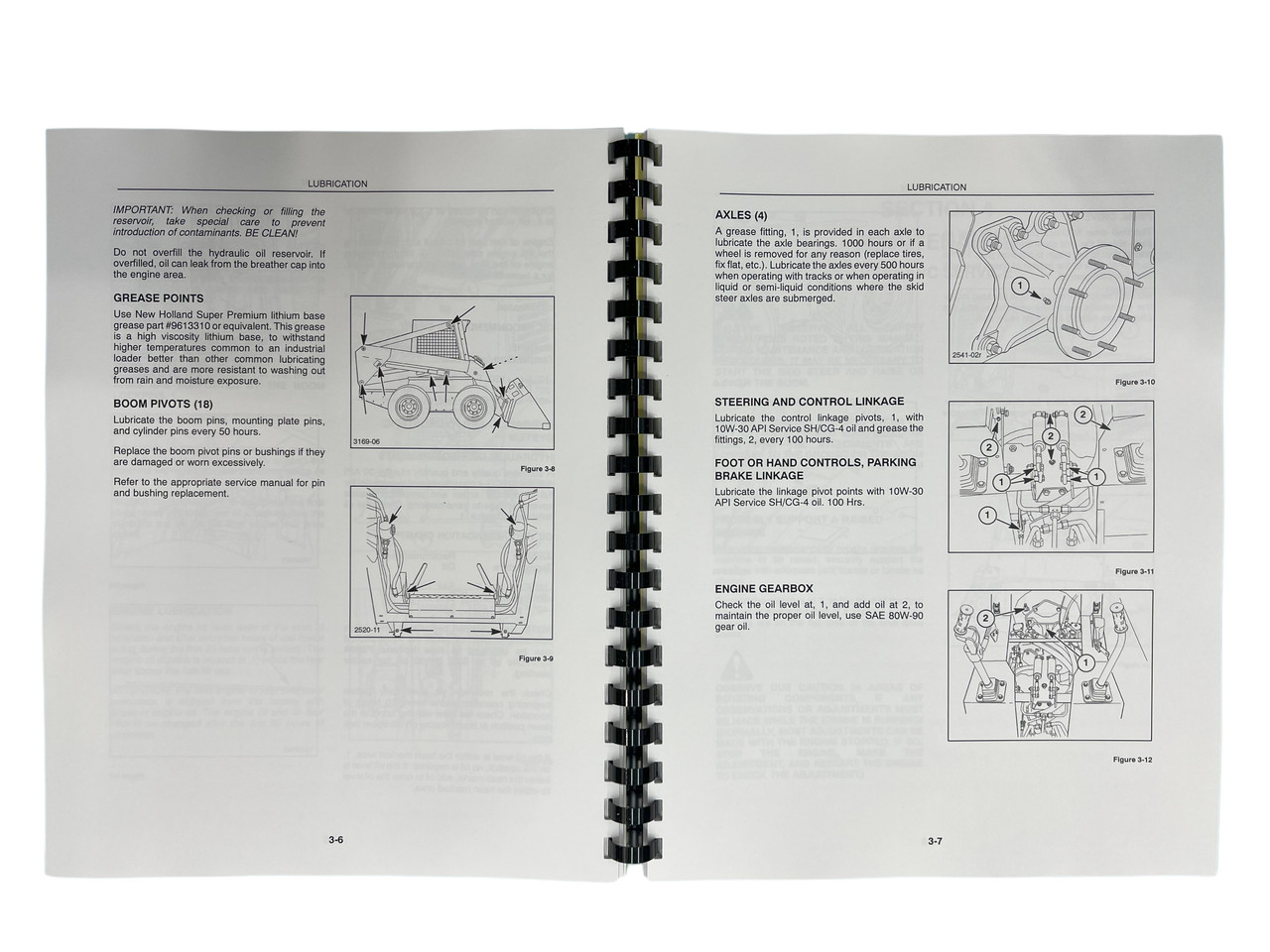 New Holland  LS180 Skid Loader Operators Manual