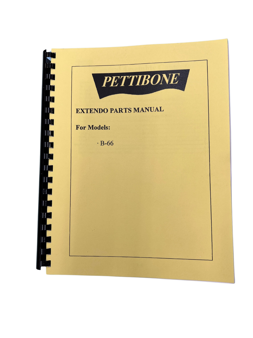 Pettibone B66 Forklift Parts Manual