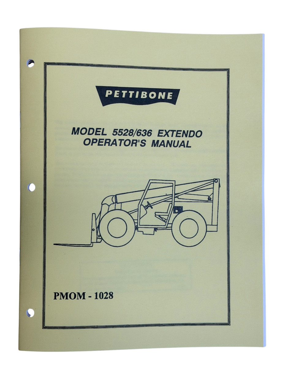 Pettibone Forklift 5528 636 Extendo Forklift Operators Manual