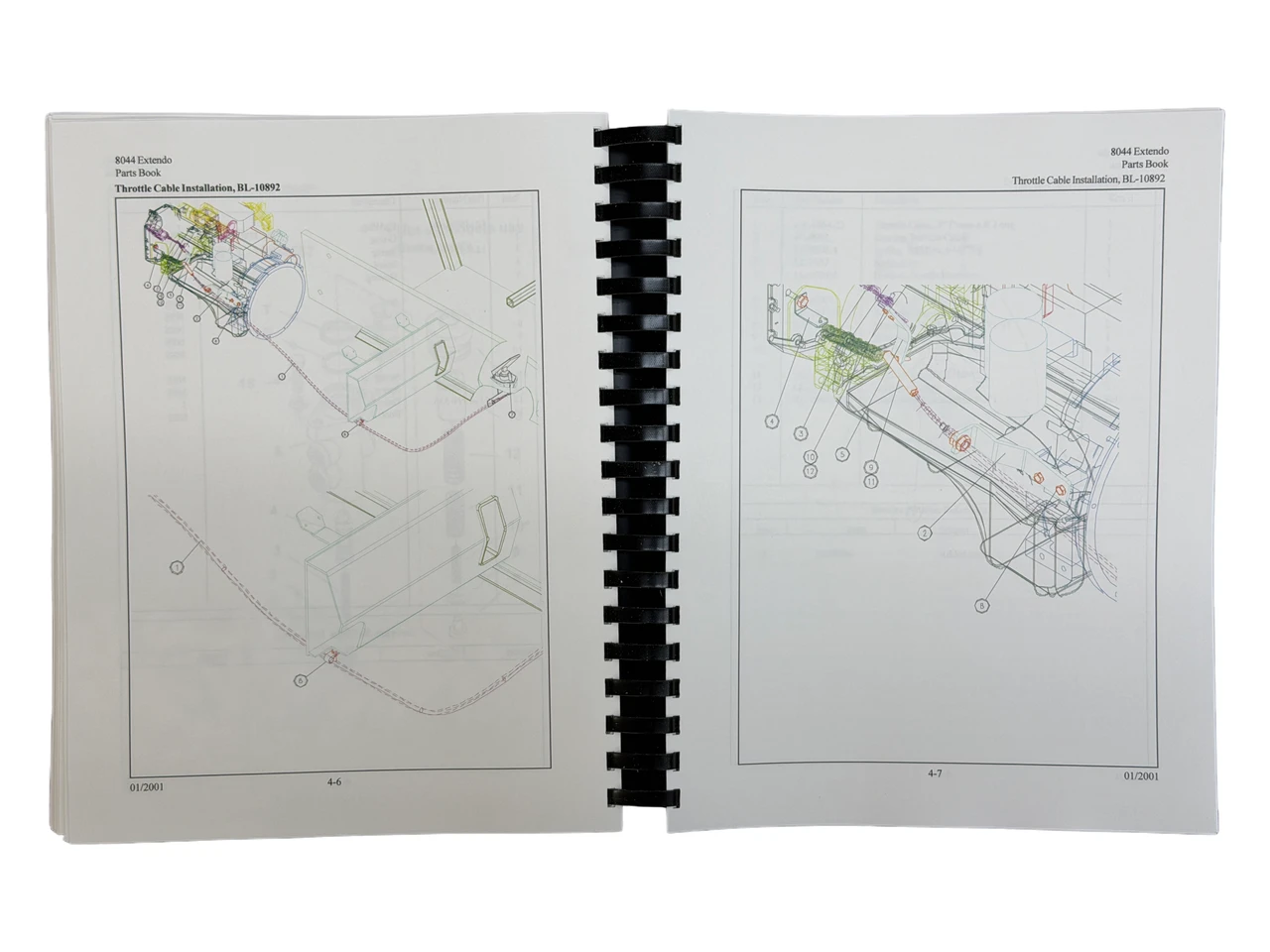Pettibone  8044 Extendo Forklift Parts Manual