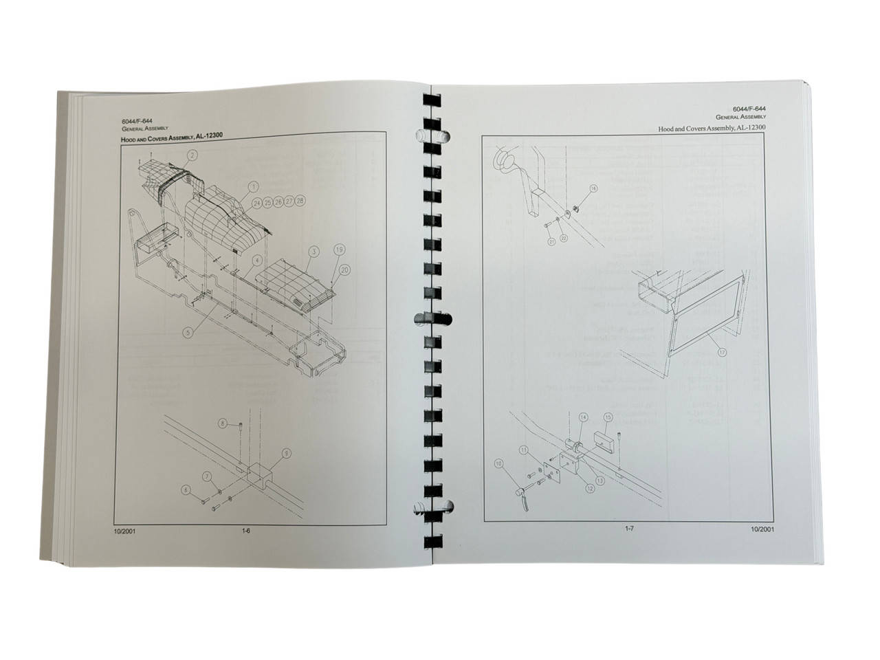 Parts Manual  for Pettibone 6044 and Traverse F644 Forklift