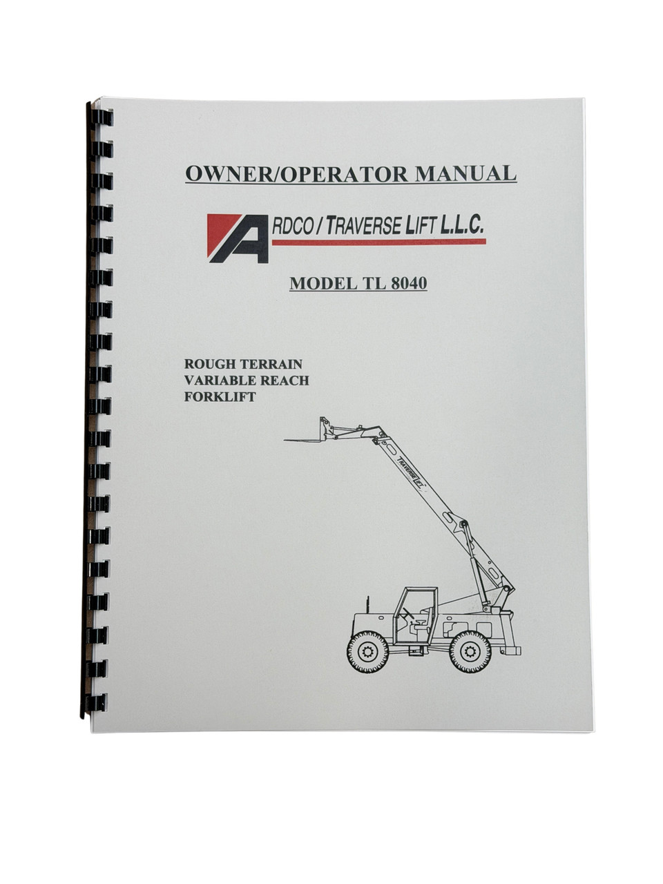 Traverse Forklift Model TL8040 Operators Manual