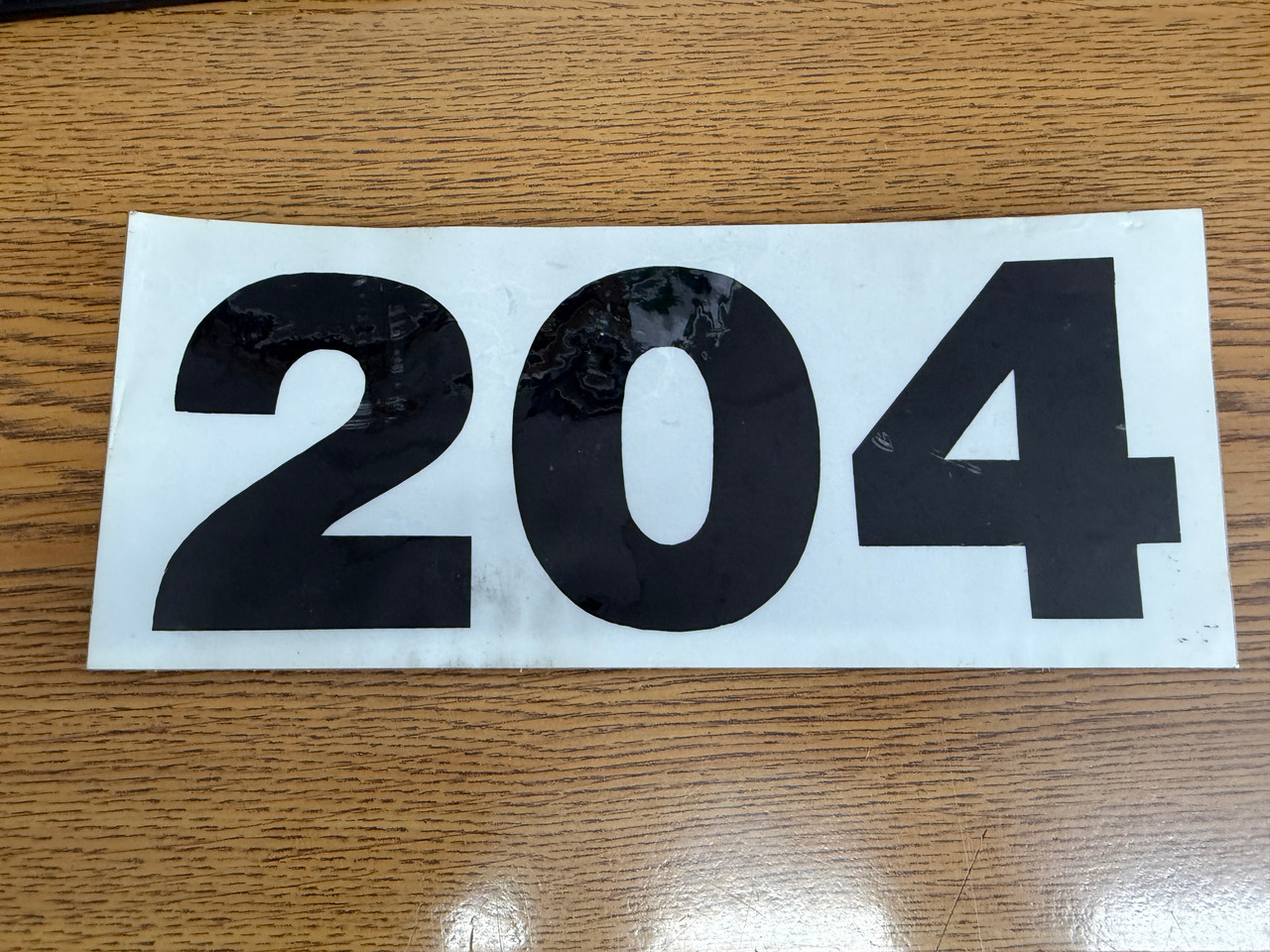 NOS - Rels Manufacturing Brake Lathe Decal