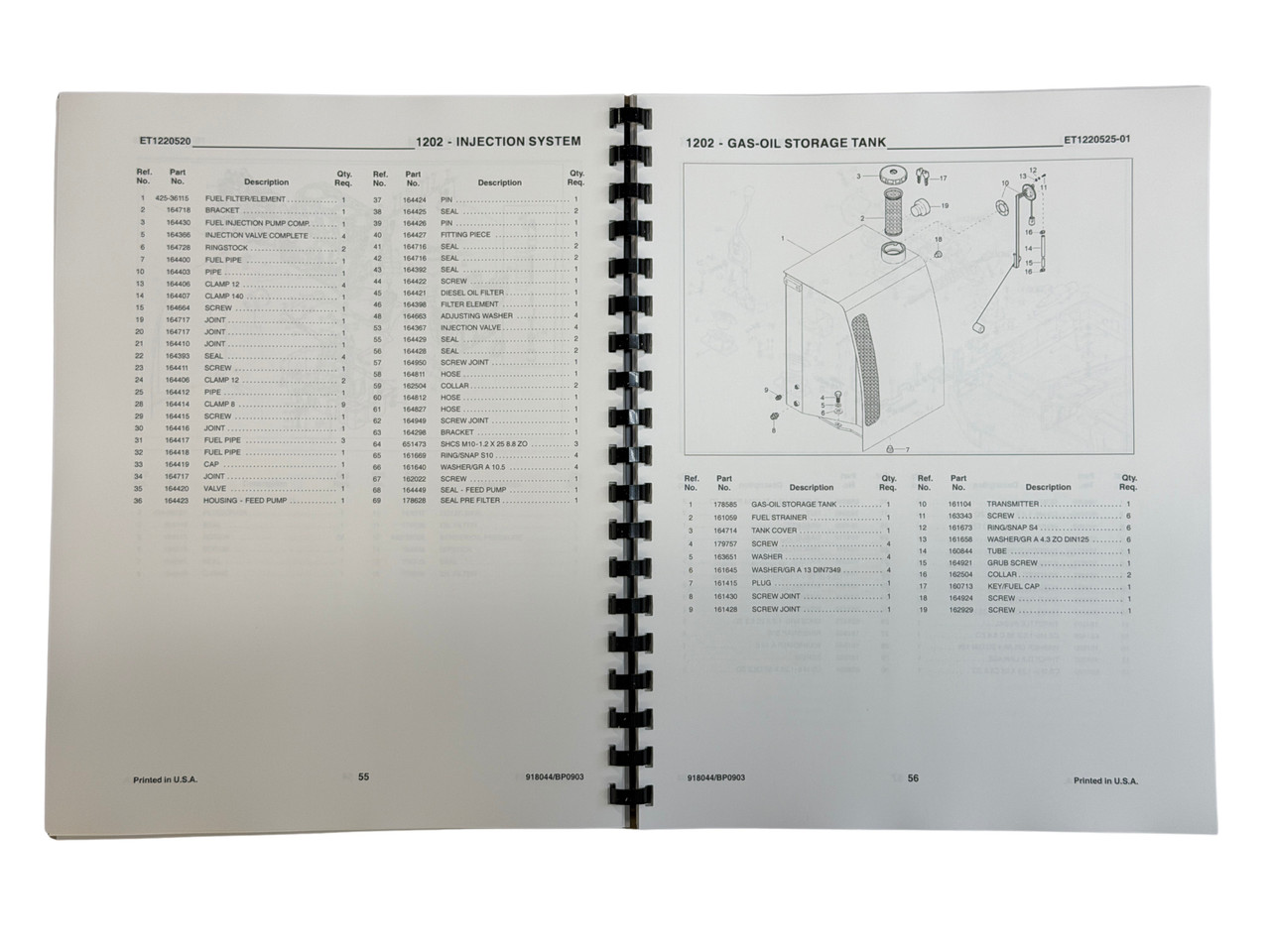 Gehl 1202 Mini Excavator Parts Manual