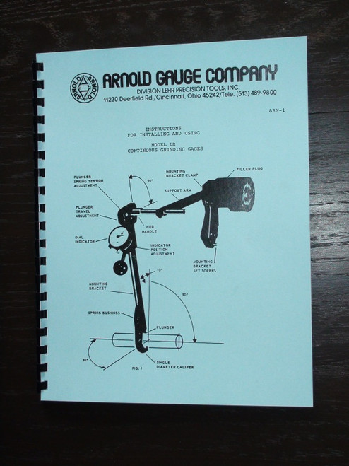 Arnold Gauge Model LR Manual