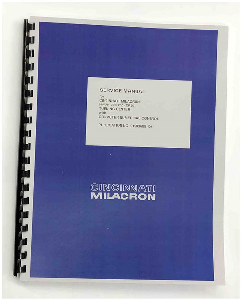 Cincinnati Milacron Hawk 200 250 Manual