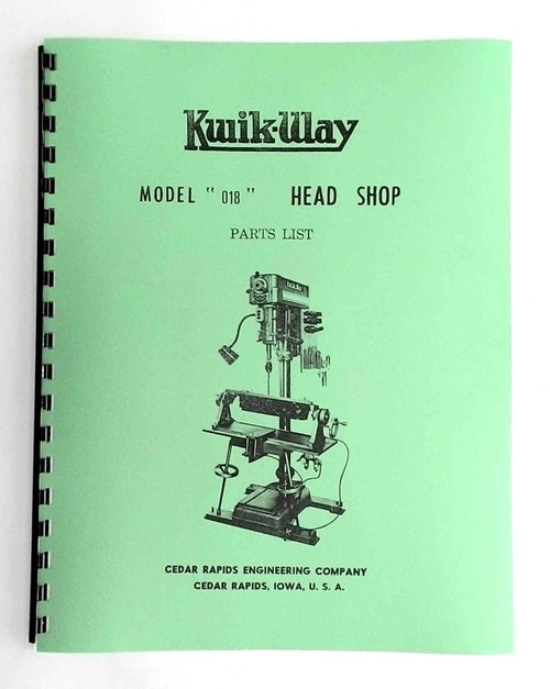 Equipment Manuals - Kwik Way Manuals - Seat and Guide