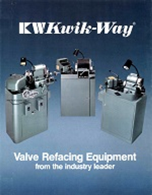 Kwik Way Valve Refacing Equipment Flier