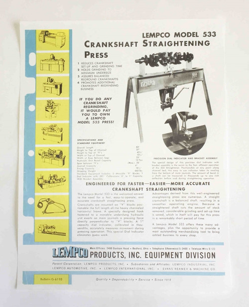 Lempco Model 533 Flier