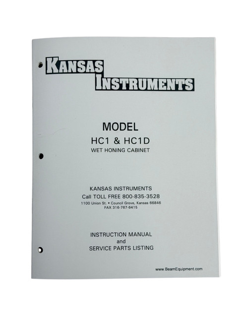 Peterson Model HC1 & HC1D Manual