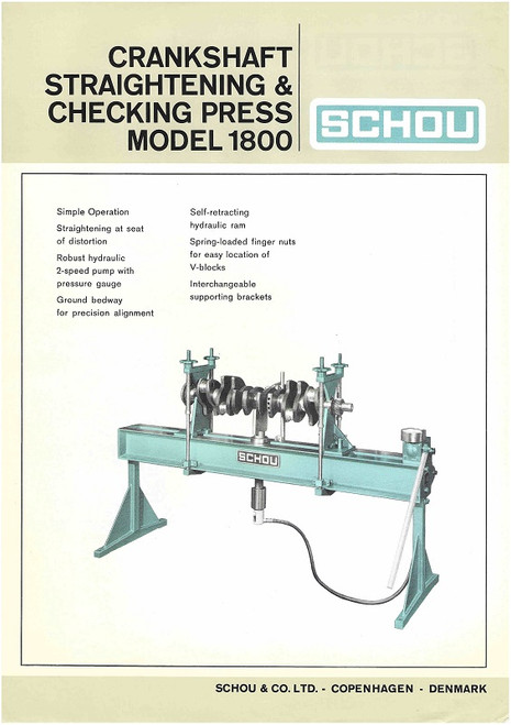 Schou Model 1800 Flier