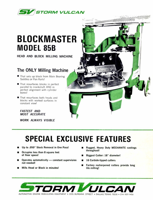 Storm Vulcan Model 85 Blockmaster Flier