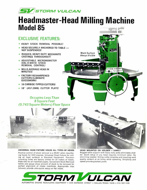 Storm Vulcan Model 85 Headmaster Flier