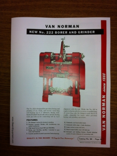 Van Norman Model 222 Rod Flier