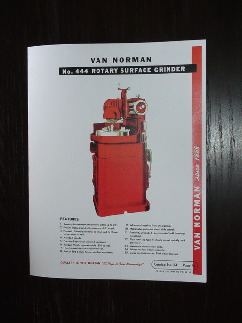 Van Norman Model 444 Flier