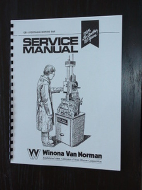 Winona Van Norman Model CB11 Manual
