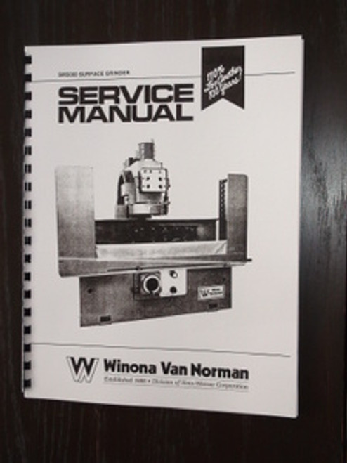 Winona Van Norman Model SM5000 Manual