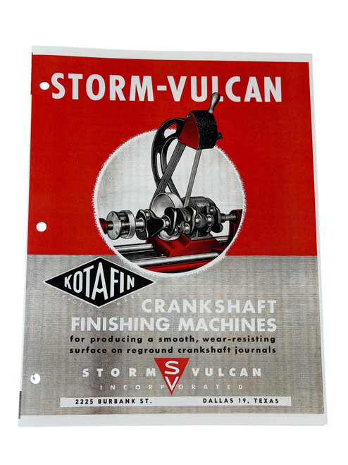 Storm Vulcan Kotafin Crankshaft Polisher Flier