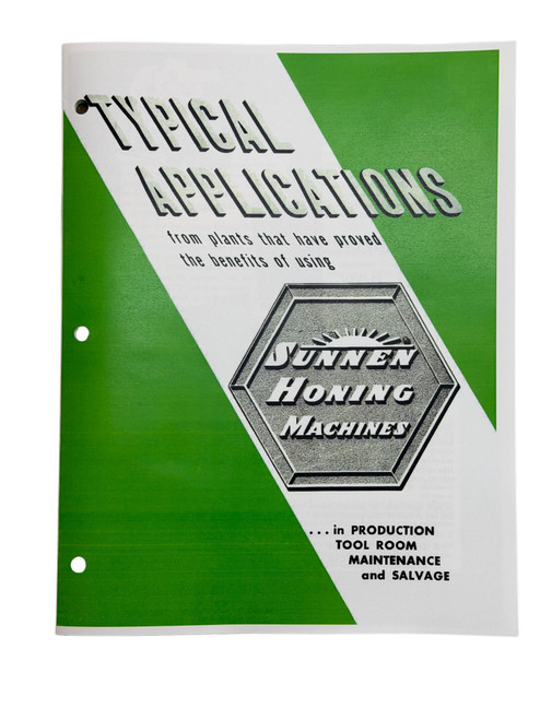 Sunnen Hone Applications Flier