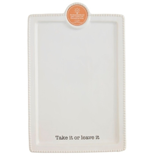 MUD PIE Take It Or Leave It Accessory Platter 