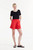 COMPANIA FANTASTICA Red Button Shorts 