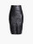 PT Elzbth Recycled Leather Skirt
