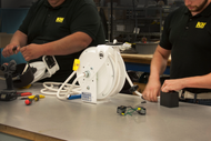 Electric Cord Reels for Temporary & Permanent Industrial Worksites